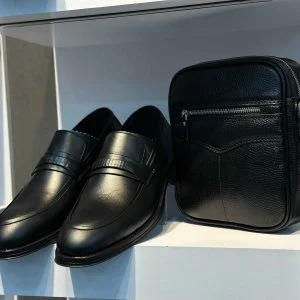 کفش چرم مردانه